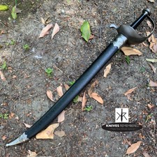 Pirate of Caribbean Pirate Cutlass Sword Basket Guard Scab - Custom Engraved
