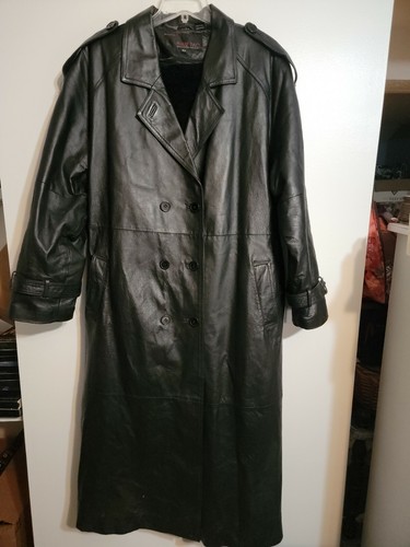 phase two leather trench coat