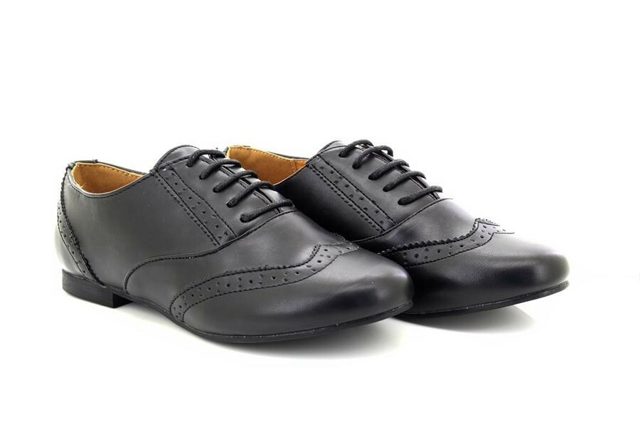 SAOLA Scarpe By Emma Cola Donna Nero Oxford Fodera Tessuto Scarpe Brogue