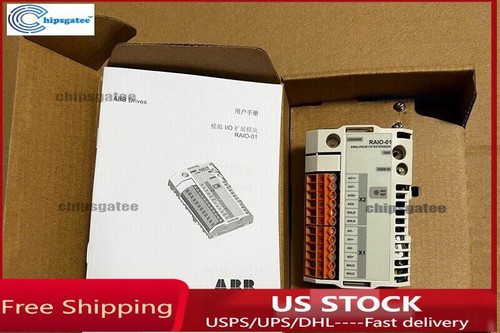 New ABB RAIO-01 3AFE64606841 Analog I/O EXTENS Free Shipping US Free TAX