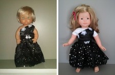 Vetement robe poupon poupee pour NENUCO COROLLE ANIMATOR GOTZ NEUF sous blister