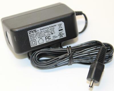 DVE DSA-12R-12 Plug-In Power Supply Charger Unit Switching Adapter in 12V 1A