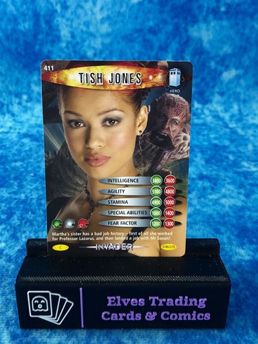 Tarjeta coleccionable Doctor Who Battles in Time 3: Invader única CCG de Topps 2007 - Imagen 69 de 402