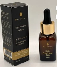 PARADISO 100% PURE ORGANIC USDA PRICKLY PEAR SEED OIL  CONCENTRATED EYE OIL 15ML