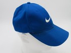 (3) Vintage 90s NIKE Swoosh Baseball Caps Hat Snap Back - Royal Red Blue Black — photo 3