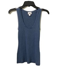 Jenni Intimates Cami Womens XS Blue Sleep Tank Top