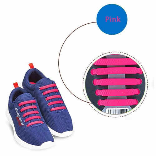 16pcs Coolnice Silicone No-Tie Elastic Unisex Shoelaces for Adult,13 Colour Avai - Picture 29 of 58