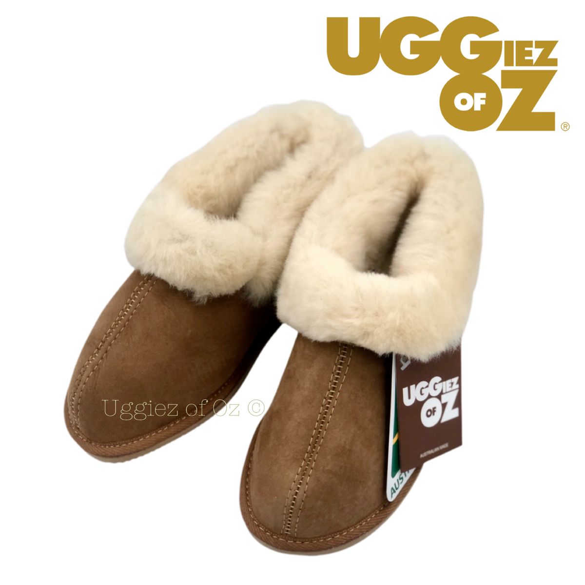 Genuine 100% Australian Made Uggiez of Oz Sheepskin Juliet slipper
