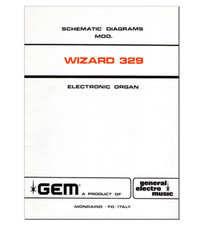 GEM Wizard 329 Service Manual Schematic Diagrams Schaltplan Electrical Diagram PDF