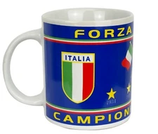 Forza Italia Campioni Mug - Just 4 Kicks Inc. - Italy Soccer Fan