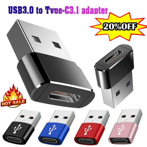 USB 3.0 Typ A Stecker auf USB 3.1 Typ C Buchse Adapter Konverter Anschluss 2025