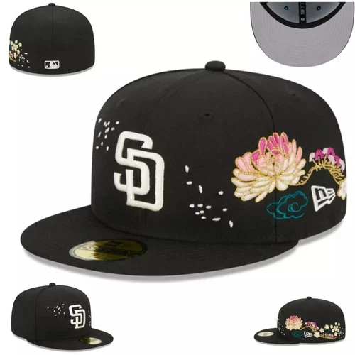 Neu San Diego Padres Baseball Ära Mütze 59FIFTY eng anliegende Mütze -5950-2 - Bild 15 von 44