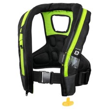 Bluestorm Arcus 40 Inflatable AUTO Life Jacket USCG Type 2 PFD, HI-VIZ Green
