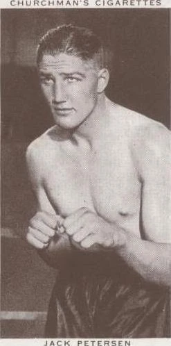 1938 Churchman's Boxing Personalities - Jack Petersen #32