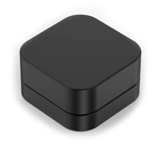 250 Pack - 9ml Child Resistant Square Glass Concentrate Jar Only- Matte Black