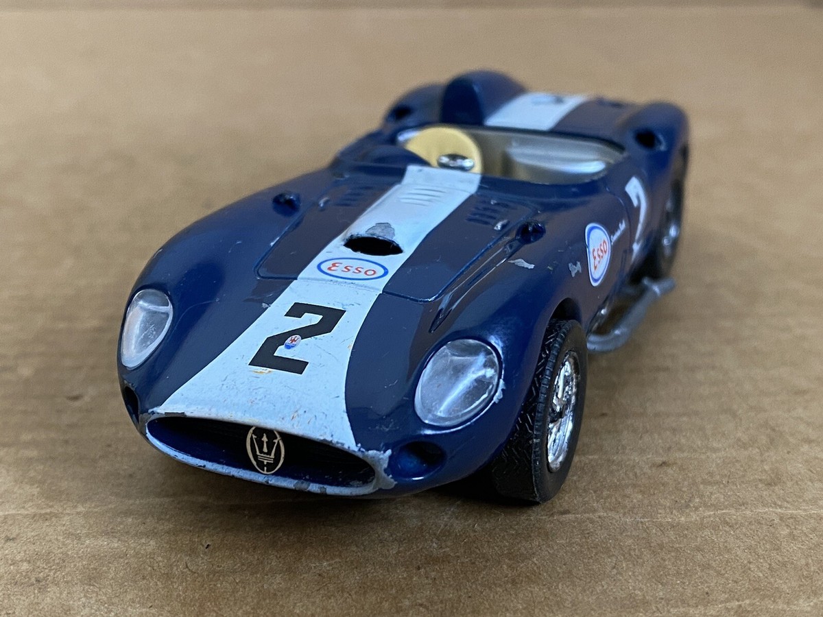Altaya N°50005 – Maserati 450S GP #2 Cuba 1958, échelle 1/43, Bleue/blanche