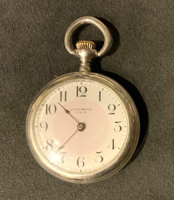Columbia usa pocket watch Clearance