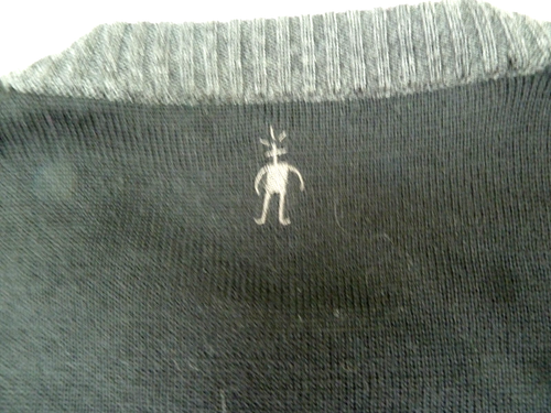 Suéter Pullover Smartwool Para Hombre XL 100% Lana Merino Negro Gris Bloque de Color - Imagen 3 de 6