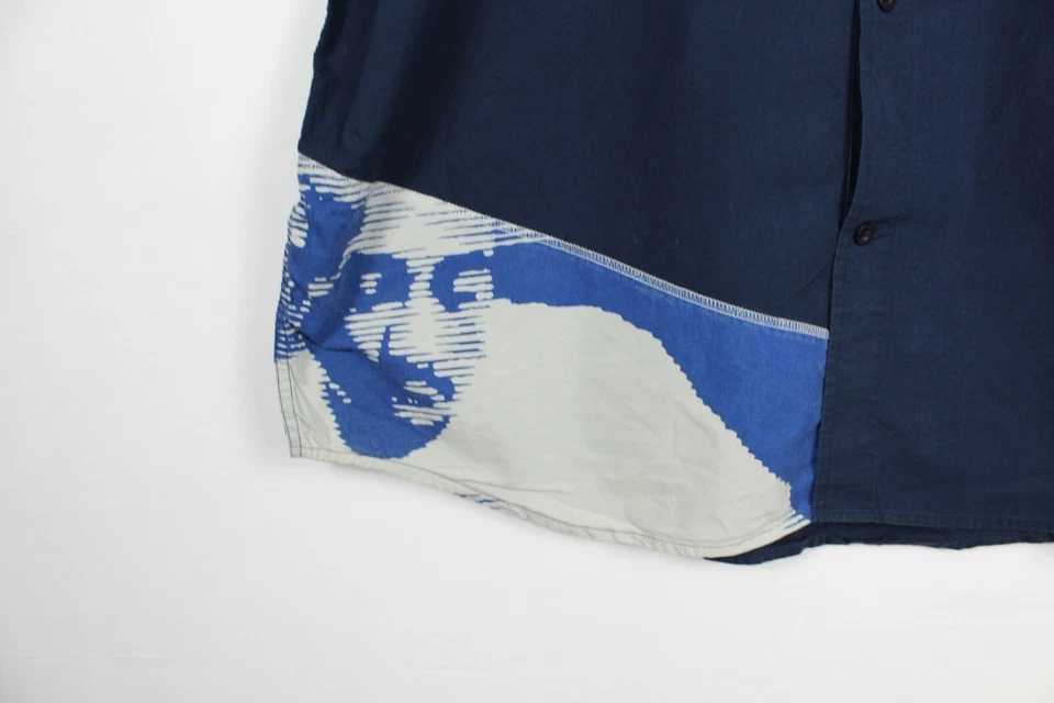 Vintage Makaveli Branded Mens Tupac Button Short Sleeve Shirt Size 3xl 2Pac  - Image 3 of 4