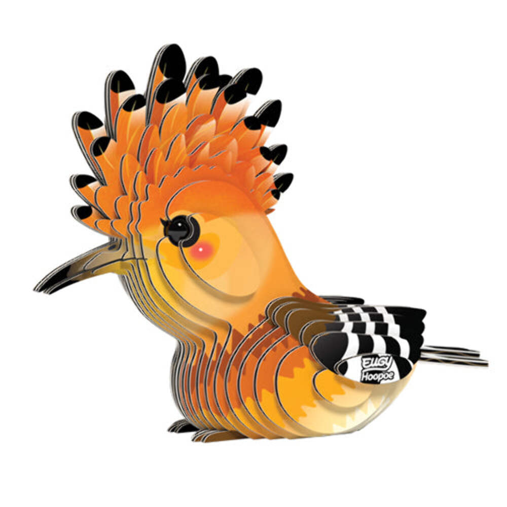 EUGY Hoopoe 3D Model Kit Educational STEM Toy Bird Gift Age 6+