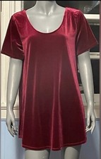 Agnes Dora XXL Tunic Burgundy NWT