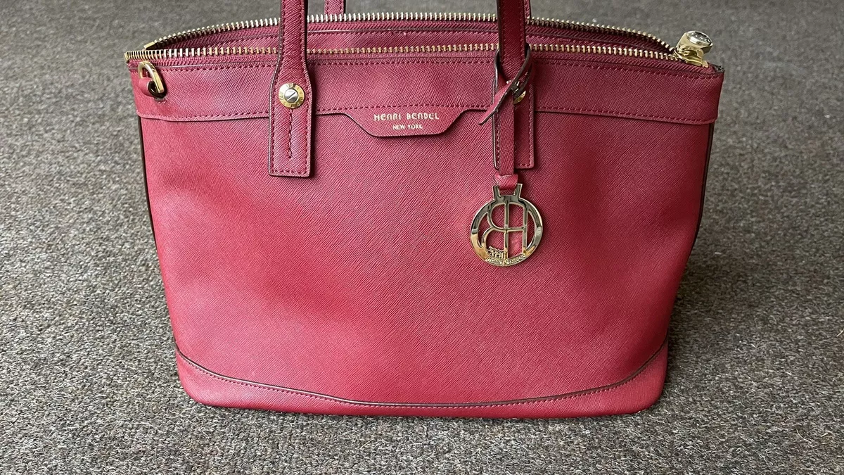 Henri bendel red purse sale