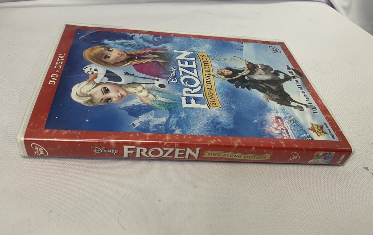 Frozen DVD, Sing Along Edition (2014) - DVD Only - No