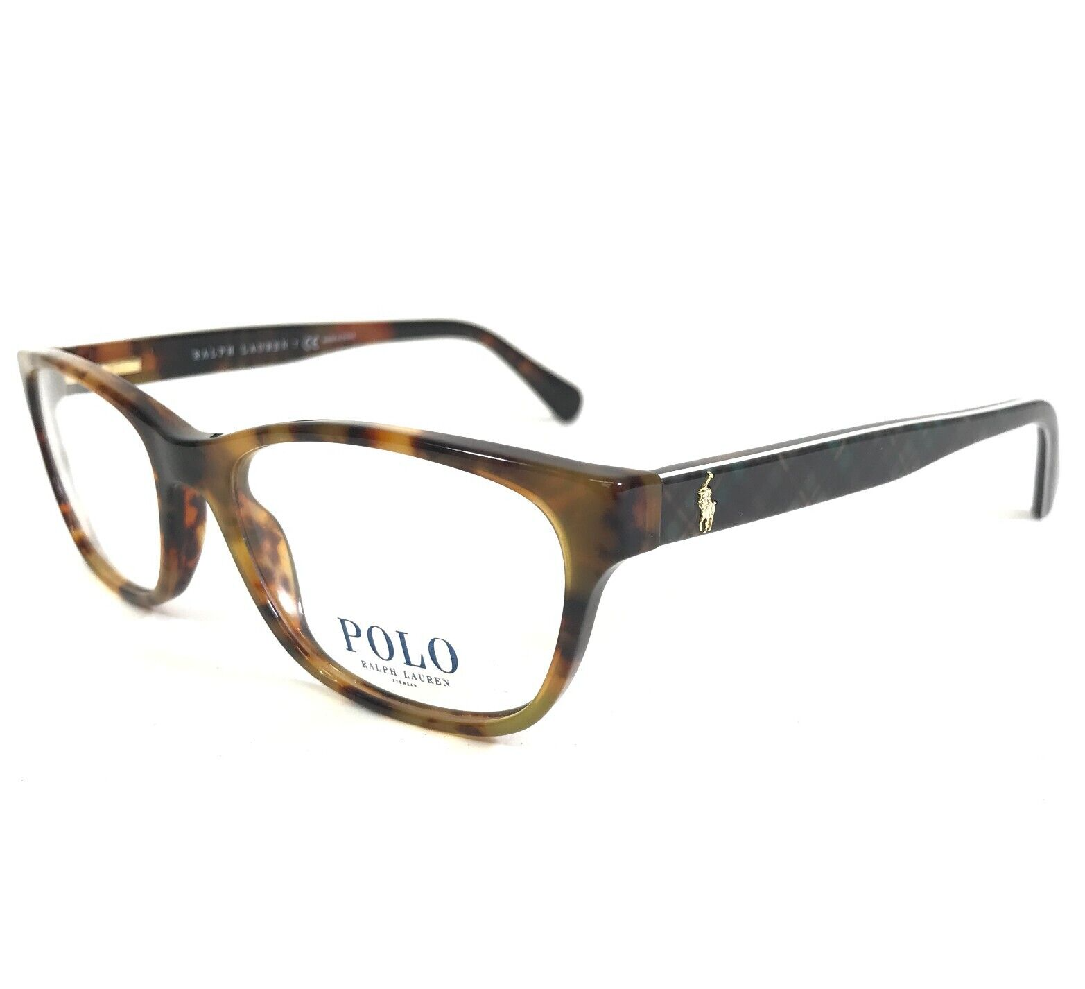 Polo Ralph Lauren Eyeglasses Frames PH 2127 5494 Brown Tortoise Plaid