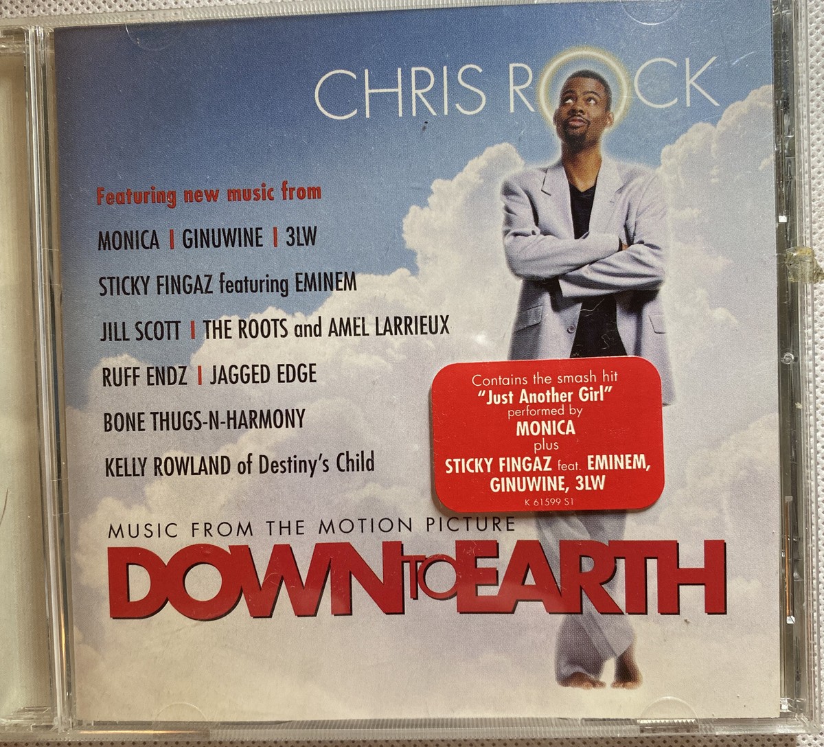 DOWN TO EARTH Music CD From The Motion Picture, VERY GOOD | eBay