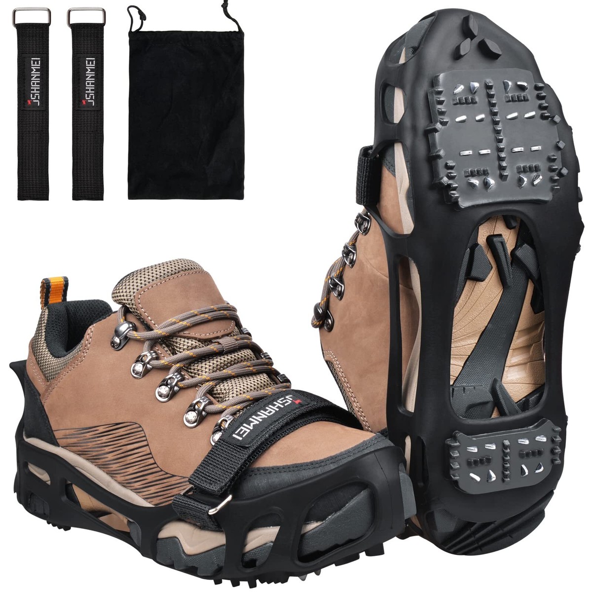 Ice Cleats Snow Traction Cleats for Walking on men/9