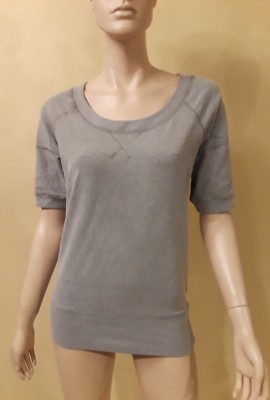 AETHER Athletic Yoga Running Hiking Top H,Gray Elbow Sleeve Active RARE 2 (Small
