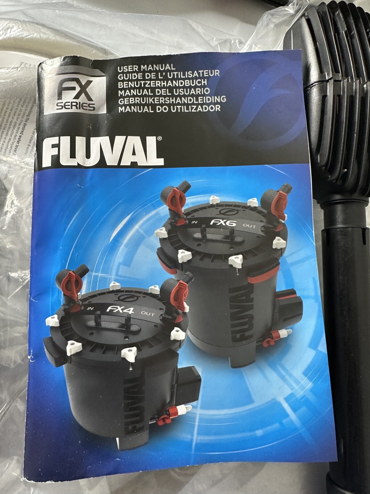 Fluval Canister Filter Fx4 2650L High Performance Gently Used Fish Tank