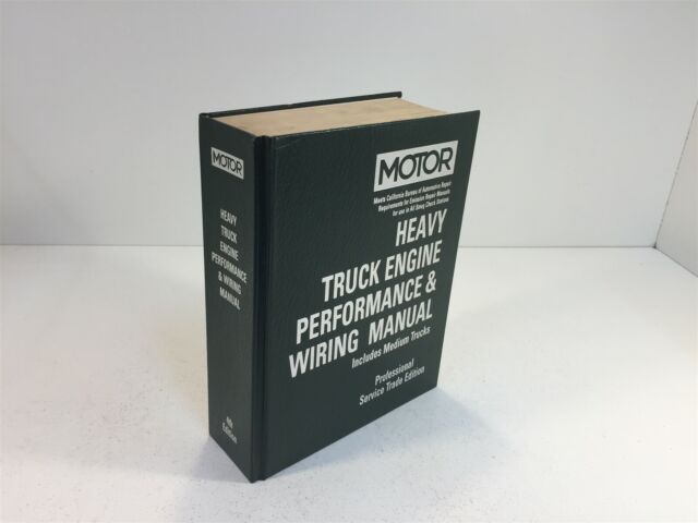 2001 Motor Heavy Truck Engine Performance U0026 Wiring Manual