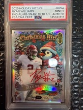2025 Holiday Hits CH Ryan Williams PSA Graded Auto 10 Mint 9