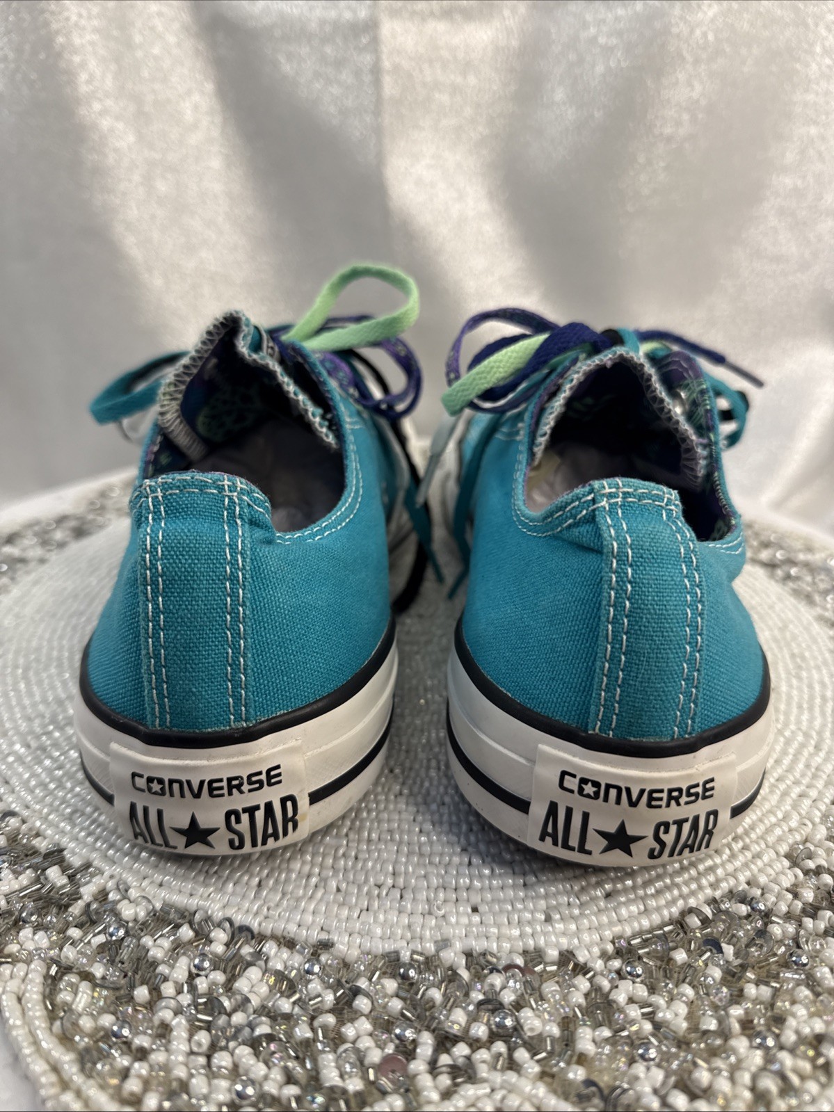 Converse Blue All Star Women’s Sneakers Size 7 thumbnail 4