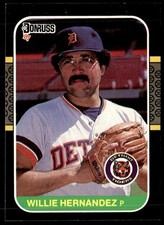 1987 Donruss Willie Hernandez Detroit Tigers #522