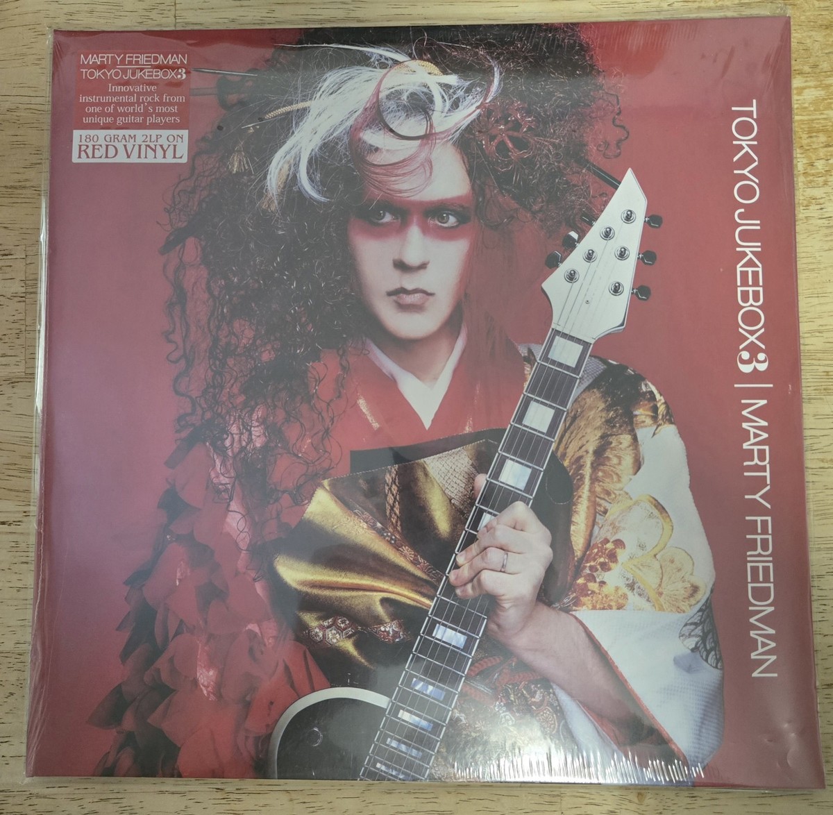 Marty Friedman - Tokyo Jukebox 3 (2LP RED Vinyl) SIGNED Insert