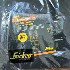 Snickers Workwear AllroundWork 6241 Arbeitshose Stretch Slim Fit Holster Gr.58
