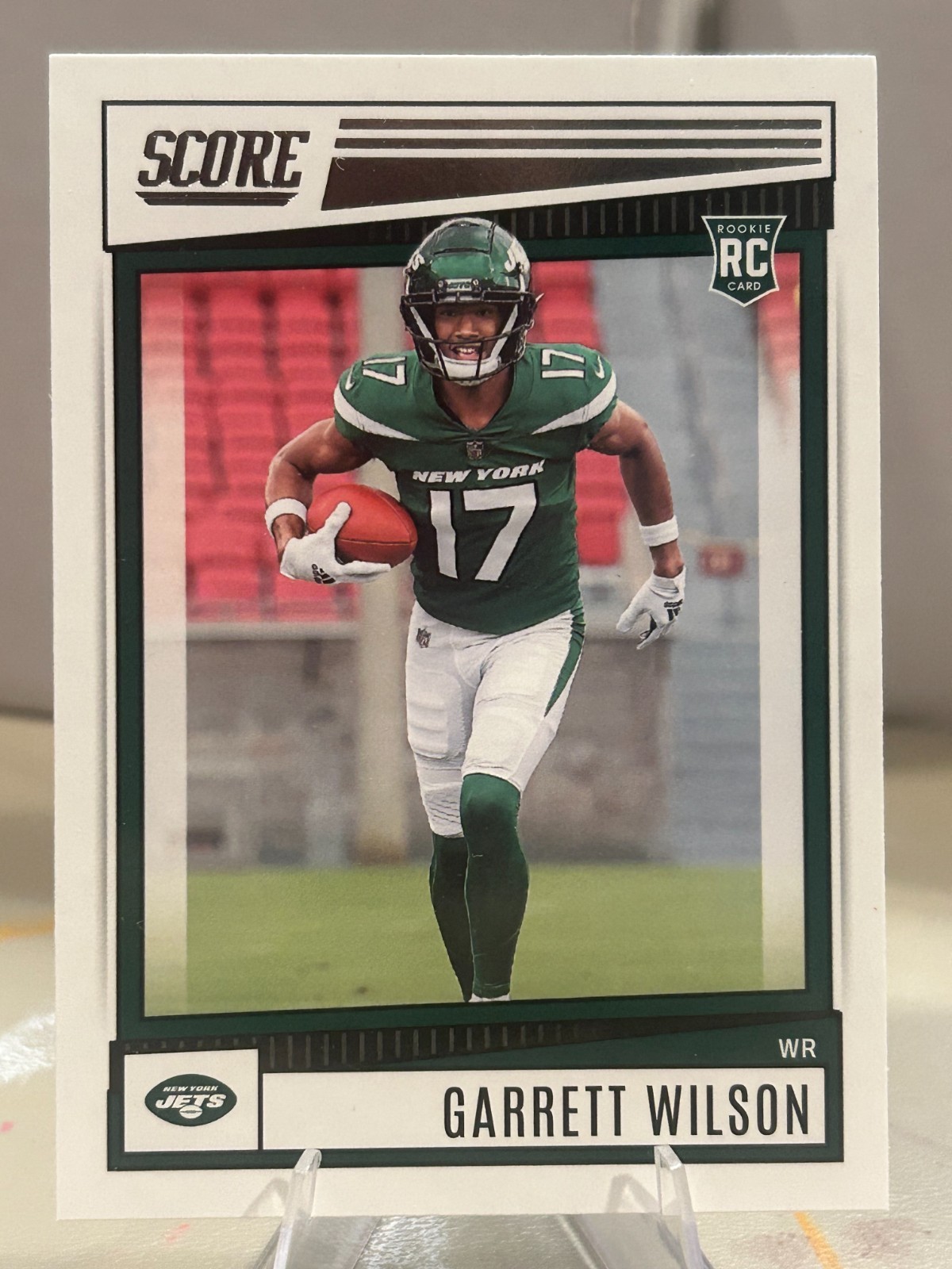 Garrett Wilson 2022 Score Rookie Football Card #306! 2 Card Min! See Desc!