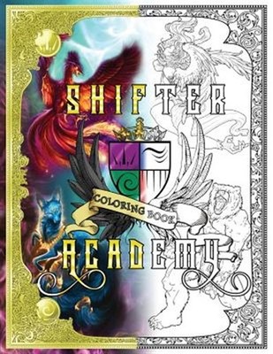 Shifter Academy Coloring Book, Brand New, Free shipping in the US