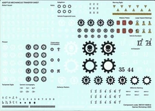 40K Adeptus Mechanicus Skitarii Transfers Decal Sheet 1 Sheet 2020 Ver.