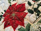 Handcrafted - Quilted Table Runner Christmas Elegance NEW 09/22/25 Poinsettias — photo 5