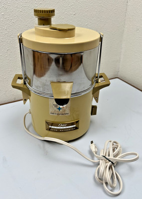 Vintage Oster Juicer Automatic Juice Extractor Steelers Model 361
