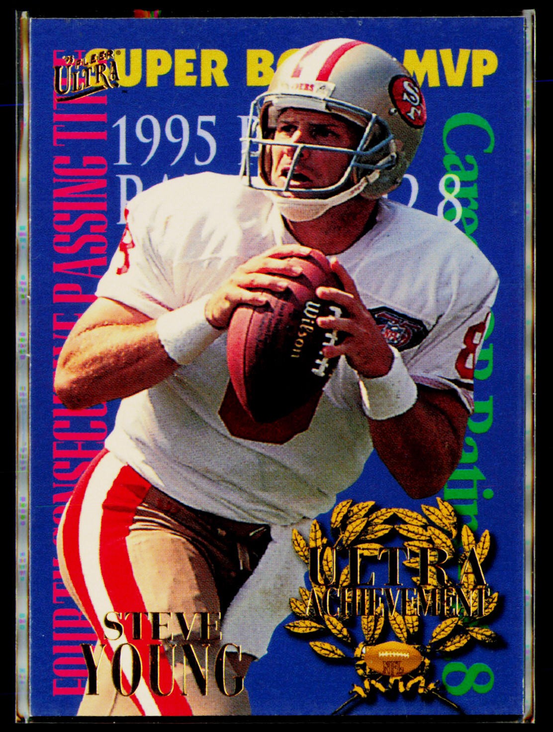 1995 Ultra #10 Steve Young Ultra Achievements