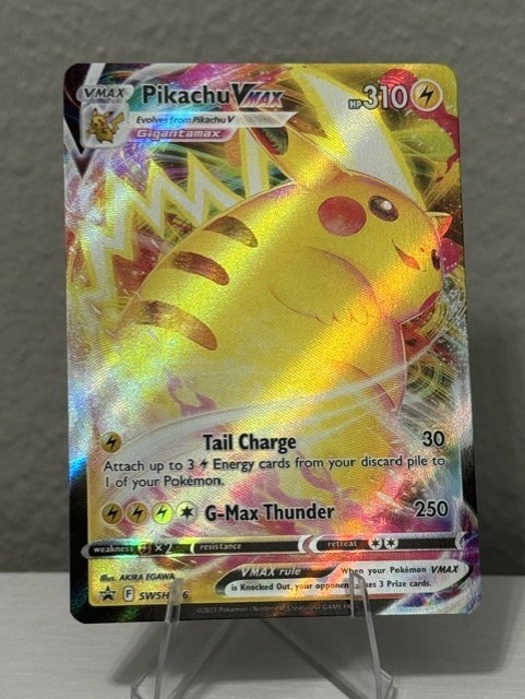 Pokemon TCG Pikachu VMAX SWSH286 Sword & Shield Black Star Promo Rare NM