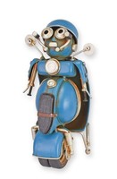 Blechmodell Roboter Replikat Retro Design Dekoration