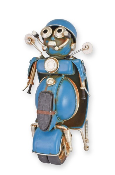 Blechmodell Roboter Replikat Retro Design Dekoration-image