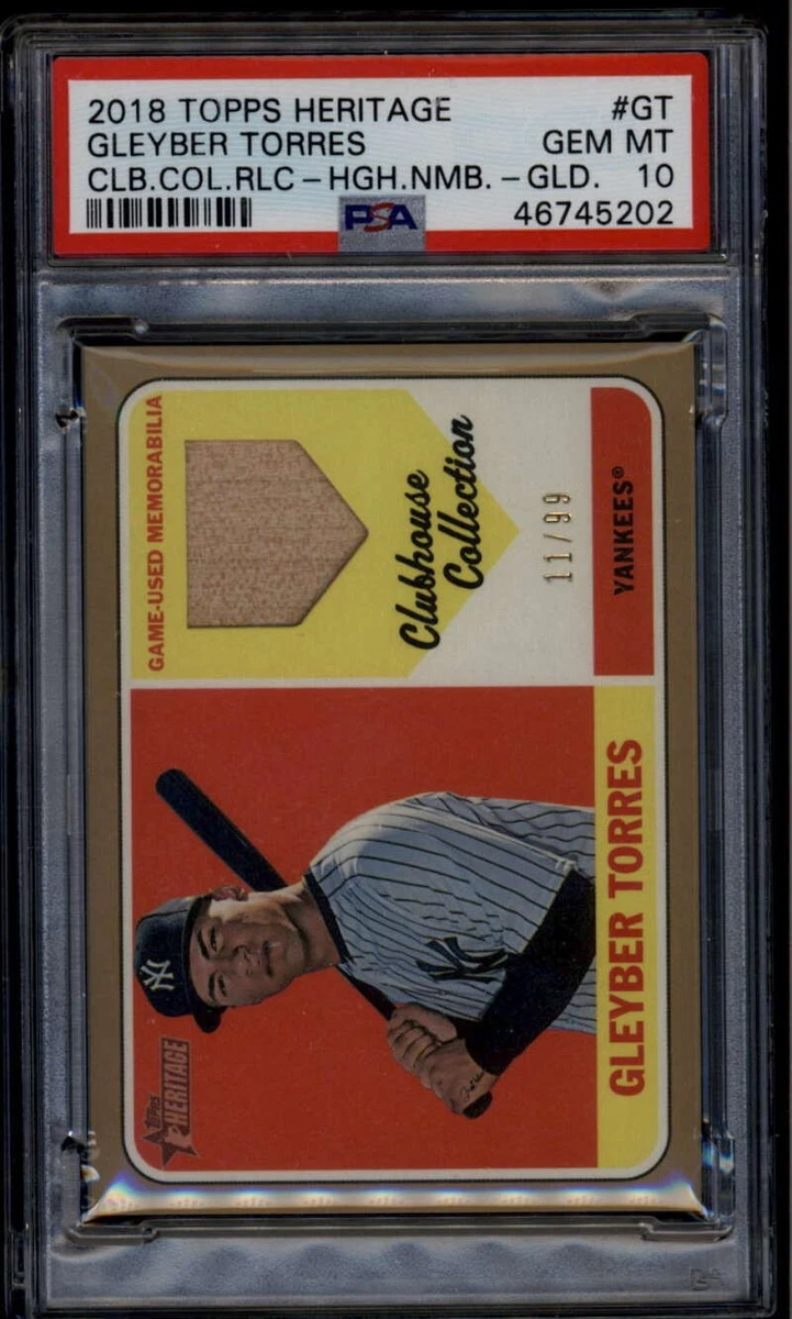 Gleyber Torres 10 Graded Baseball Sports Trading Cards