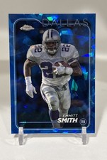 2024 Topps Chrome Sapphire Football Emmitt Smith #38