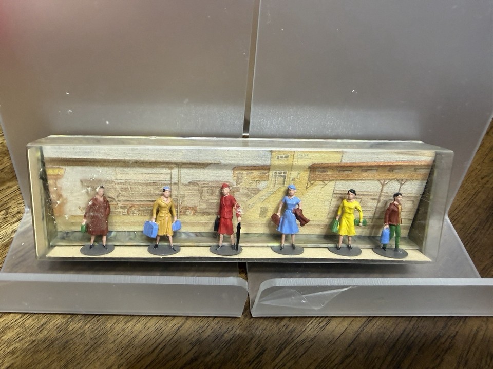 Preiser 16357 voie H0 Loisirs au bord du lac. 120 figurines miniatures non peintes